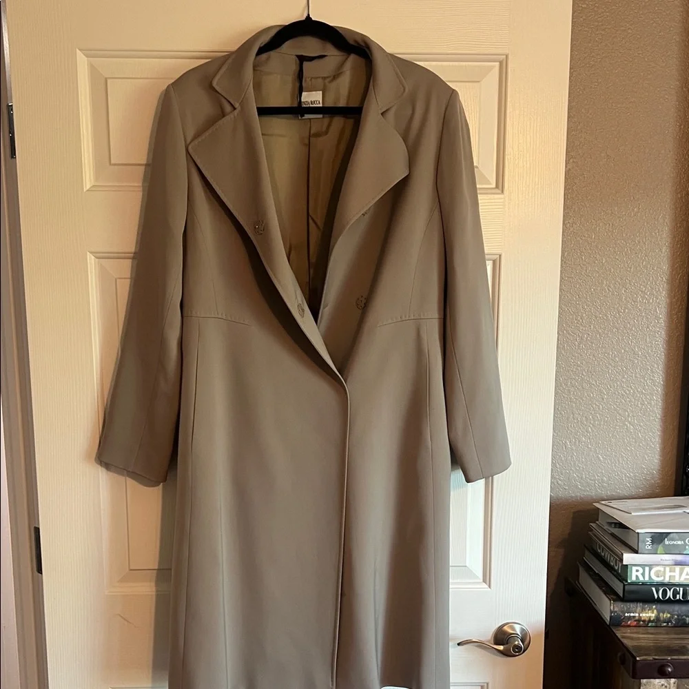 Light Taupe blazer coat - Picture 1 of 9